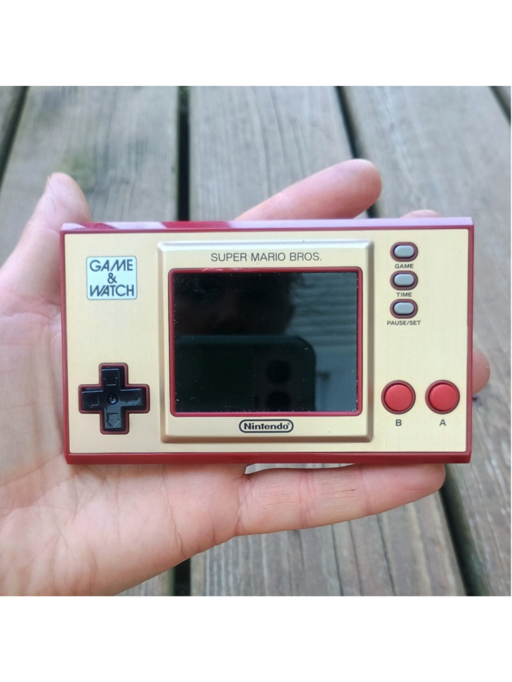 Nintendo Game & Watch Super Mario Bros Electronic Handheld Game Tested Working